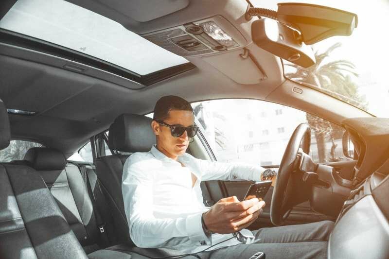 Sometimes it's just not possible or smart to text you back. Maybe he's driving. Maybe he's not. Guy Car Not Text Phone Back