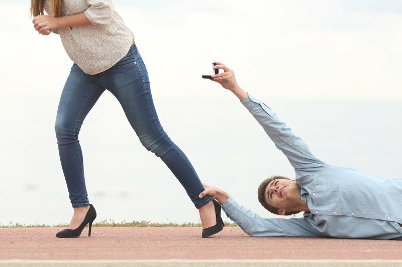 Insecure Man Looking Proposal