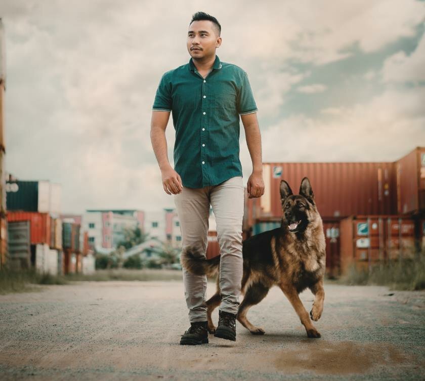 Man Walking Confident Swagger